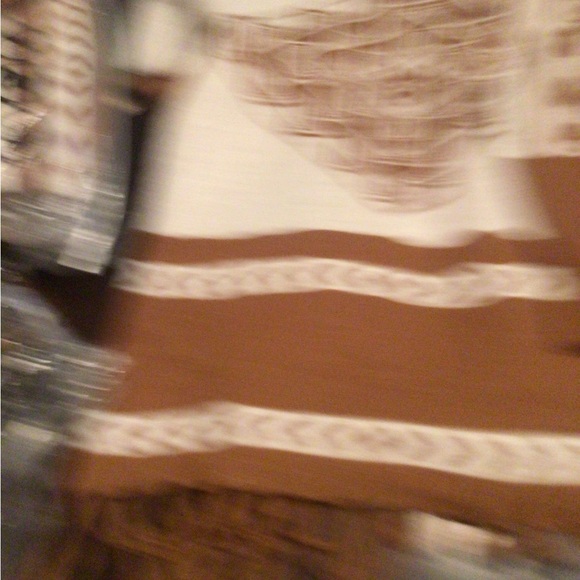 NEW! 1 Left 🪶Boho caramel fringe wrap cardigan - Picture 11 of 13